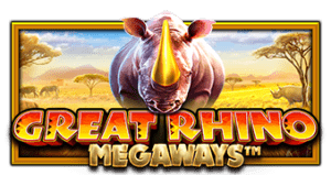 สล็อตซาฟารี PP GREAT RHINO MEGAWAYS ทดลองเล่นฟรี