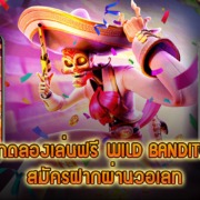 รีวิวเกมสล็อต WILD BANDITO ทดลองเล่นฟรี สมัครรับเครดิตฟรีล่าสุด
