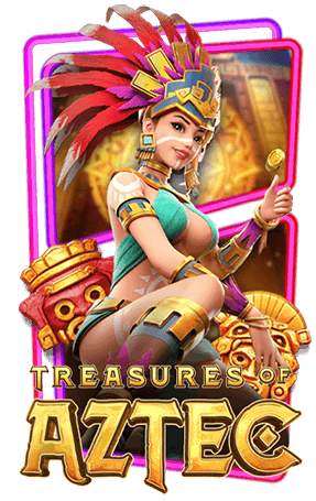 สล็อตสาวถ้ำ TREASURES OF AZTEC ค่าย PG