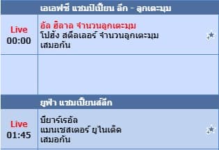 แทงบอลสด