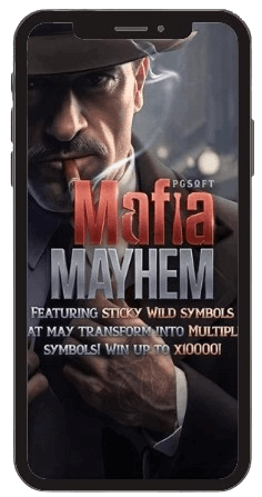 MAFIA MAYHEM ชิงอำนาจแก๊งมาเฟีย PG SLOT เกมใหม่ล่าสุด